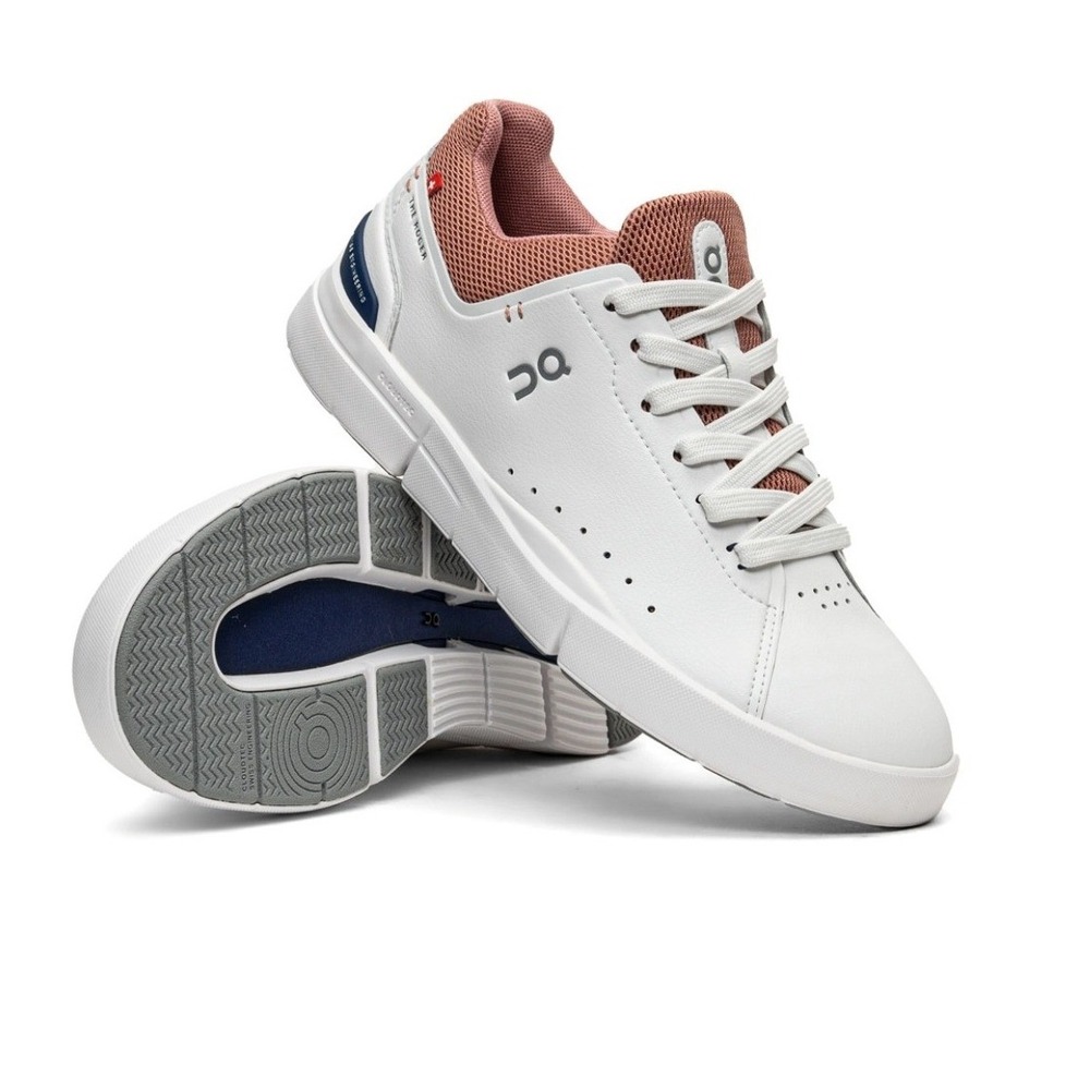 On Running The Roger Advantage Sneakers White Rose Womens 9.5